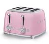 Grille-pain TSF03PKEU 4 tranches Rose vernis - SMEG image number 0