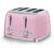 Grille-pain TSF03PKEU 4 tranches Rose vernis - SMEG image
