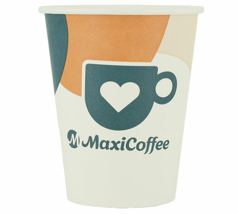MaxiCoffee - Confezione da 50 bicchieri monouso da 35 cl image number 0