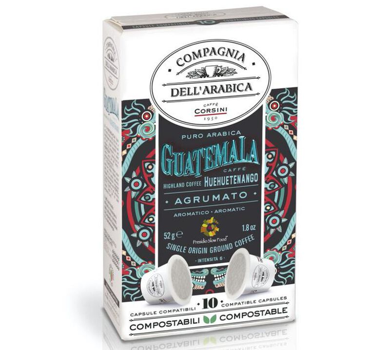 Caff&egrave; Corsini Nespresso&reg; compatible pods Guatemala x 10 image number 0