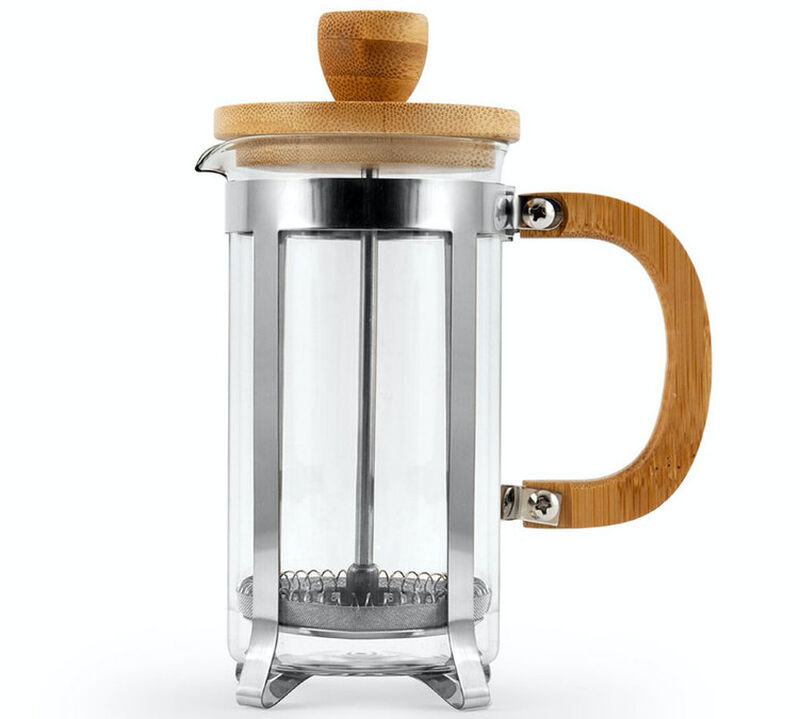 H&H Nordic Teapot in Stainless Steel and Bamboo - 35cl image number 0