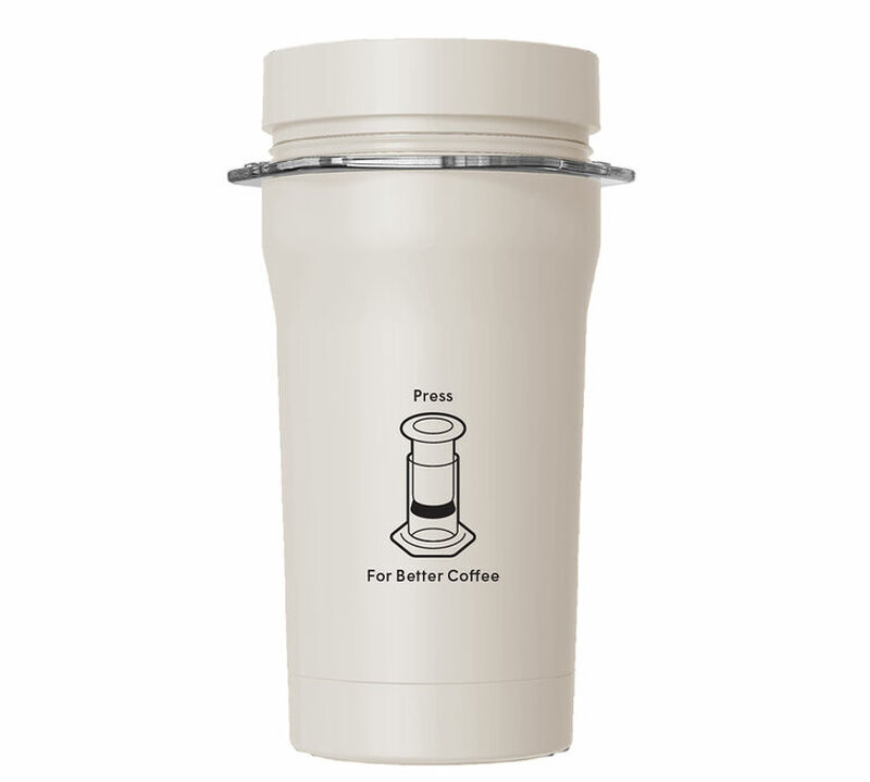 Aeropress Go Plus Portable Coffee Maker - Cream image number 2
