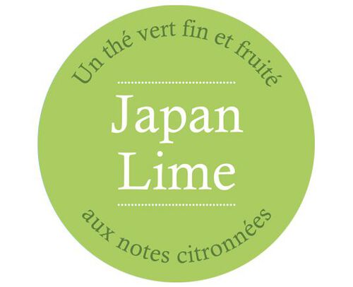 Japan Lime green tea - 100g loose leaf - Comptoir Fran&ccedil;ais du Th&eacute; image number 1