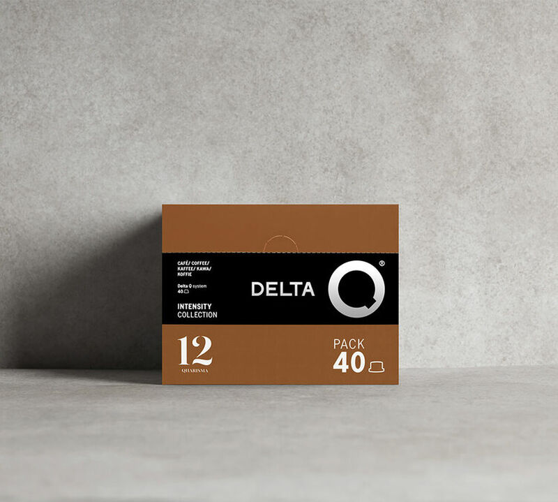 DeltaQ N&deg;12 Qharisma pods x 40 coffee capsules image number 1