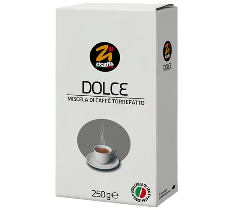 250 g - Caf&eacute; moulu - DOLCE - ZICAFF&Egrave; image number 1
