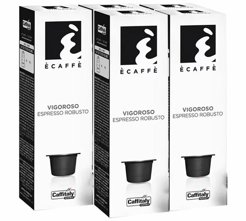 50 x Caffitaly Vigoroso Espresso Robusto capsules for Caffitaly machines image number 0
