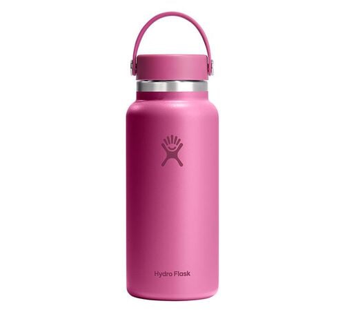 Bouteille isotherme Wide Mouth Flex Cap Rose 94 cl - HYDRO FLASK