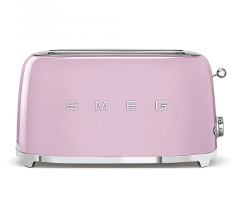 Grille-pain TSF02PKEU 4 tranches - Rose - SMEG image number 0