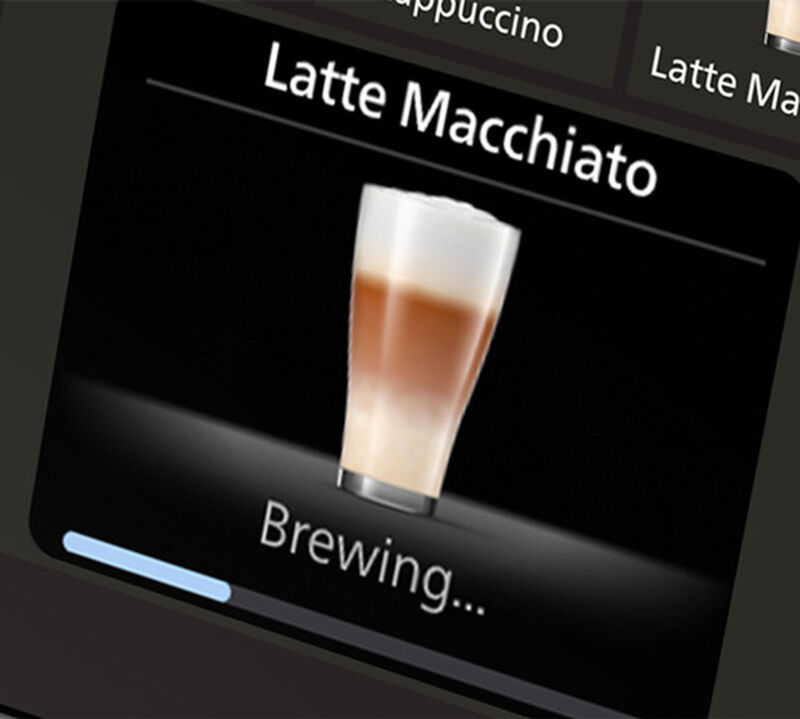 Philips Serie 5500 EP5541/50 LatteGo Nera cromata image number 5