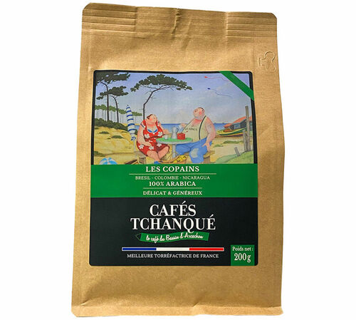 200 g - Caf&eacute; moulu - Copains - TCHANQU&Eacute; GOURMET