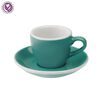Loveramics - 6 tazzine da caff&egrave; con piattini - Egg Teal 8 cl image number 1