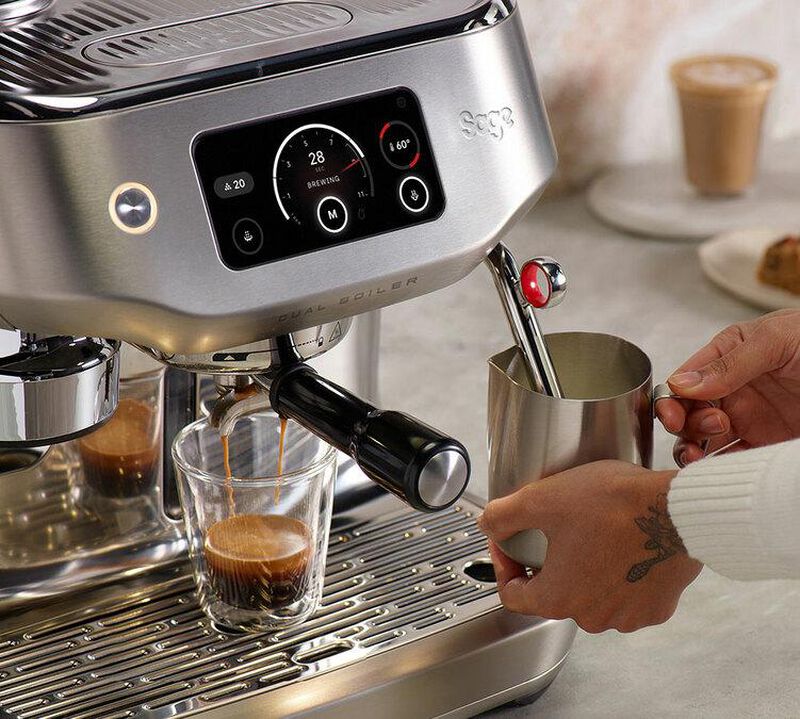 Sage Oracle Dual Boiler Inox Macchina da caff&egrave; Espresso image number 8