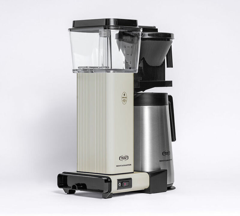 Cafeti&egrave;re filtre Moccamaster KBGT Blanche avec verseuse isotherme 1.25L image number 2
