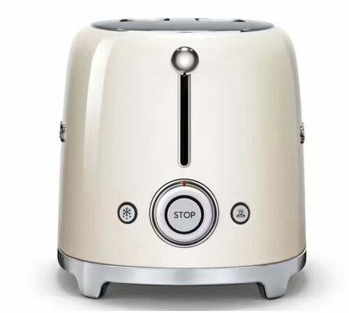 Set Petit-D&eacute;jeuner Grille-Pain TSF01CREU et Bouilloire KLF03CREU Cr&egrave;me - SMEG image number 4