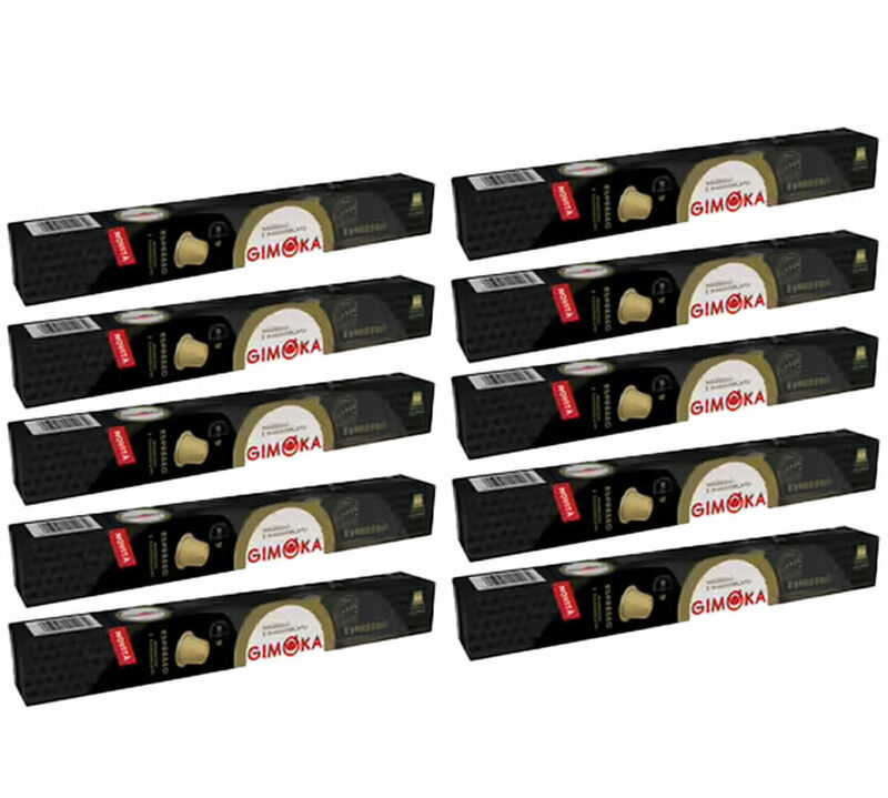100 capsule compatibili Nespresso* Original Espresso Premium &ndash; Gimoka image number 0