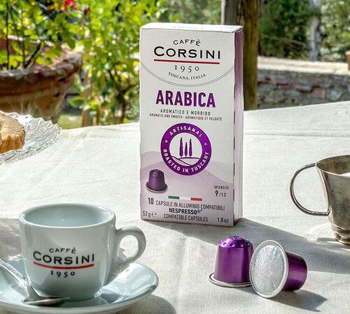 Corsini Nespresso* Original Compatible Pods Arabica x 10 image number 3
