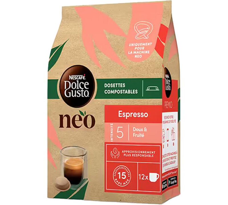 Pack d&eacute;couverte 72 Dosettes Dolce Gusto Neo - Caf&eacute; image number 2