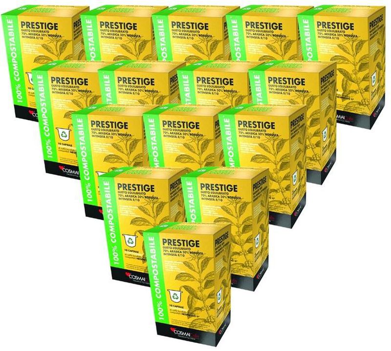 500 Nespresso* Original Compatible Capsules Prestige &ndash; COSMAI CAFFE image number 0