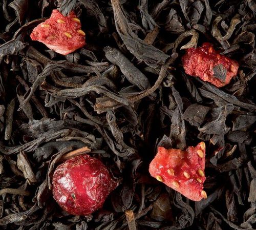 Dammann Fr&egrave;res - 4 Fruits Rouges loose leaf flavoured black tea - 100g