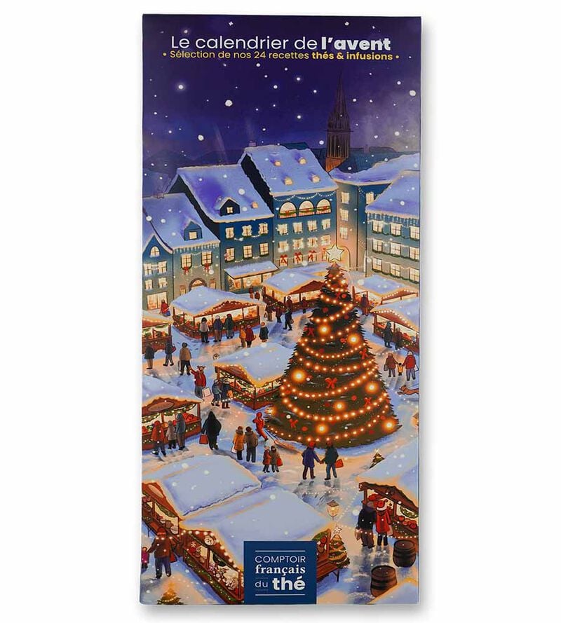 Calendrier de l'Avent th&eacute; &Eacute;dition 2026 - COMPTOIR FRAN&Ccedil;AIS DU TH&Eacute; image number 0