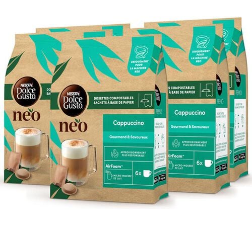 60 Dosettes Dolce Gusto Neo - Cappuccino ( 30 boissons )
