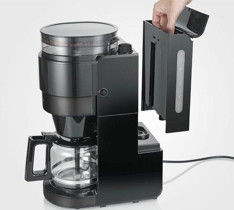 Cafeti&egrave;re filtre avec broyeur KA4830 verseuse en verre - SEVERIN image number 5