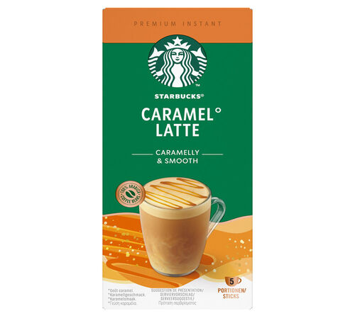 Starbucks - Caff&egrave; solubile Caramel latte 5 bustine