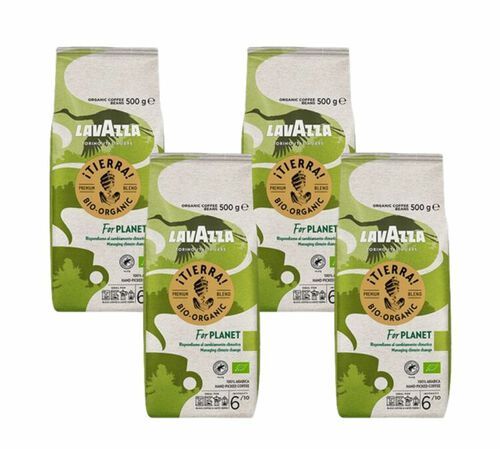 Caf&eacute; Grains - Tierra Organic 2kg - LAVAZZA