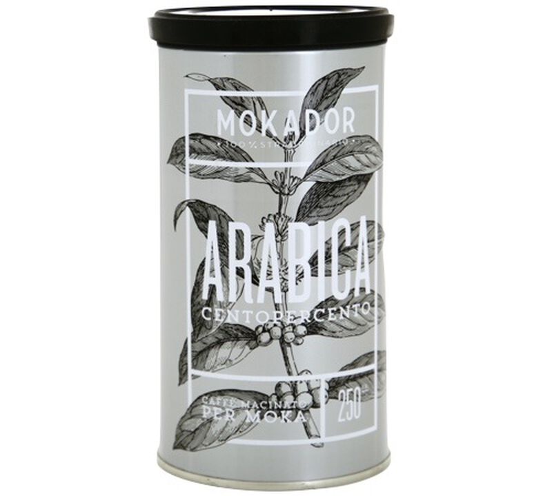 250 g - Caf&eacute; moulu - 100% arabica boite m&eacute;tal - MOKADOR CASTELLARI image number 0
