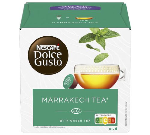 16 Marrakech Tea Pods - NESCAFE* DOLCE GUSTO*