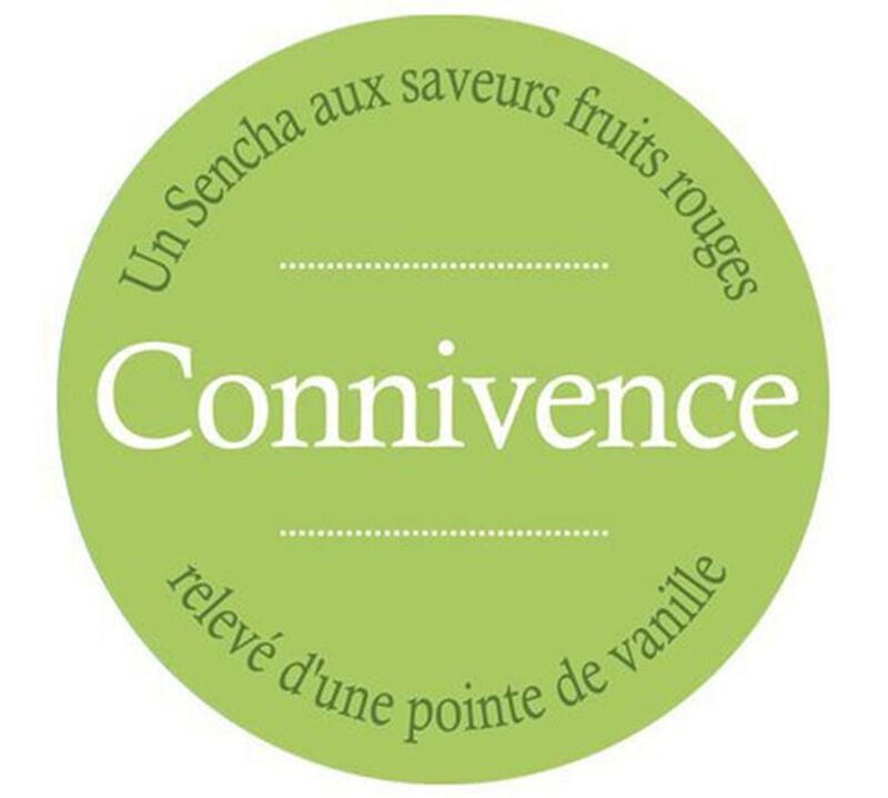 Connivence Green Tea with Berries loose leaf green tea - 100g - Comptoir Fran&ccedil;ais du Th&eacute; image number 2
