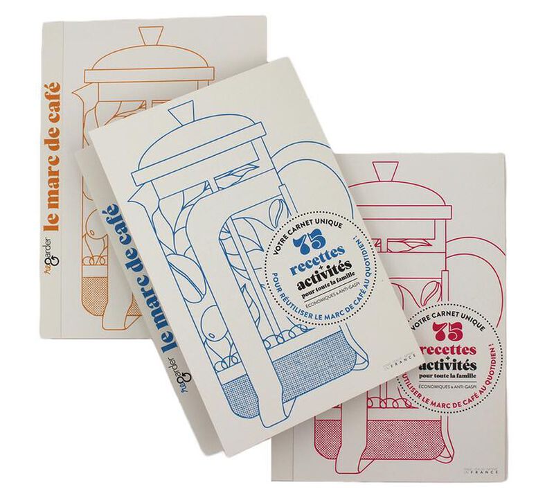 Livre - 75 recettes et activit&eacute;s pour r&eacute;utiliser le marc de caf&eacute; - RE-GARDER image number 3