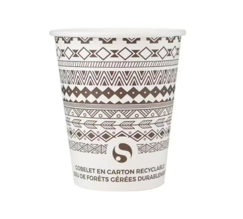 Lot de 3000 gobelets en carton - Etnyk - 20 cl - SEGI image number 0