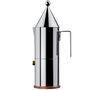 Alessi Aldo Rossi 3-cup moka pot with a copper base designed by Aldo Rossi. image number 0