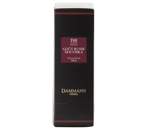 Go&ucirc;t Russe Black Tea - 24 Cristal&reg; sachets - Dammann Fr&egrave;res