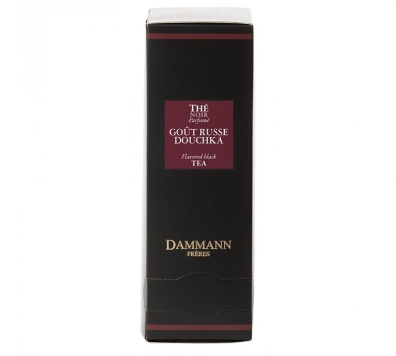 Go&ucirc;t Russe Black Tea - 24 Cristal&reg; sachets - Dammann Fr&egrave;res image number 0