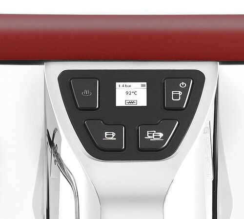 Machine expresso NUOVA SIMONELLI Oscar Mood rouge avec r&eacute;servoir image number 3