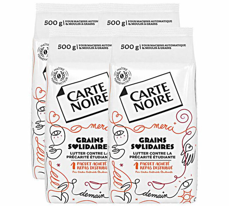 2 kg - Caf&eacute; en grain - Grains Solidaires - CARTE NOIRE image number 0