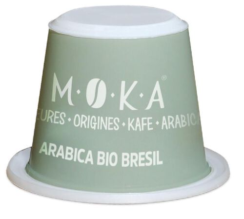 MOKA Ethiopie Organic & Biodegradable Nespresso&reg; Compatible Capsules x 10 image number 1