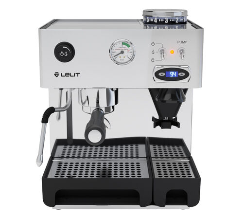 Lelit PL042TEMD Anita Macchina per Espresso Manuale con Macinacaff&egrave;