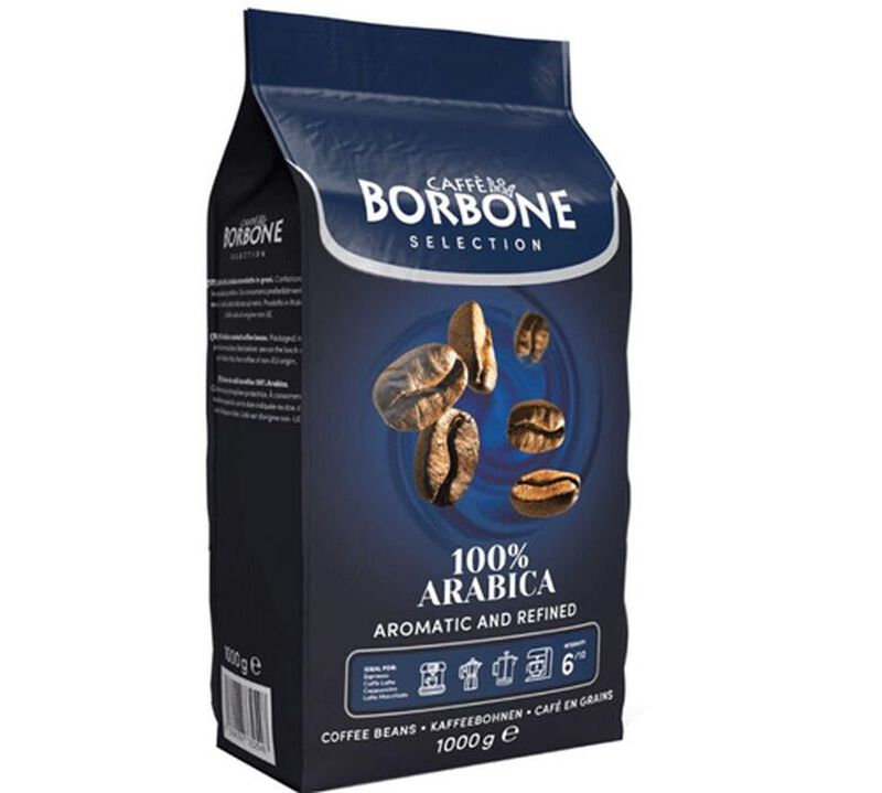 Caff&egrave; Borbone 100% Arabica Coffee Beans 1kg image number 1