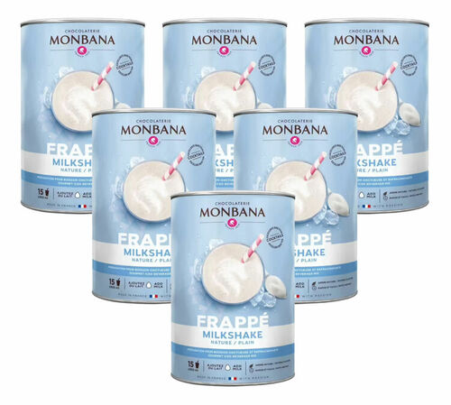 Boisson frapp&eacute;e Milk Shake Yaourt 6 x 1kg - Monbana - DLUO 2026.01.29