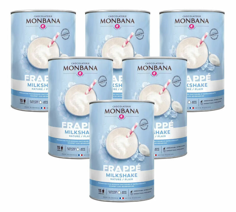 Boisson frapp&eacute;e Milk Shake Yaourt 6 x 1kg - Monbana - DLUO 2026.01.29 image number 0