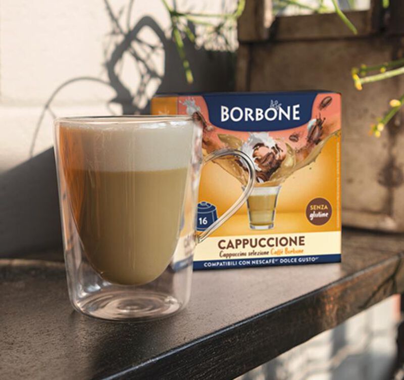 16 capsule compatibili Nescafe* Dolce Gusto* Cappuccino &ndash; Caff&egrave; Borbone image number 6