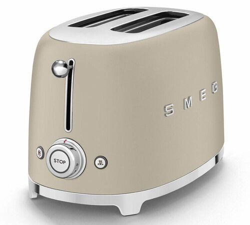 Grille-pain TSF01MLMEU 2 tranches Beige lin mat - SMEG image number 1