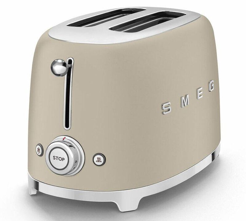 Grille-pain TSF01MLMEU 2 tranches Beige lin mat - SMEG image number 1