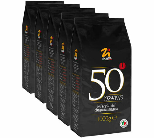 Zicaff&egrave; - Caff&egrave; in grani - - Cinquantenario 5 kg