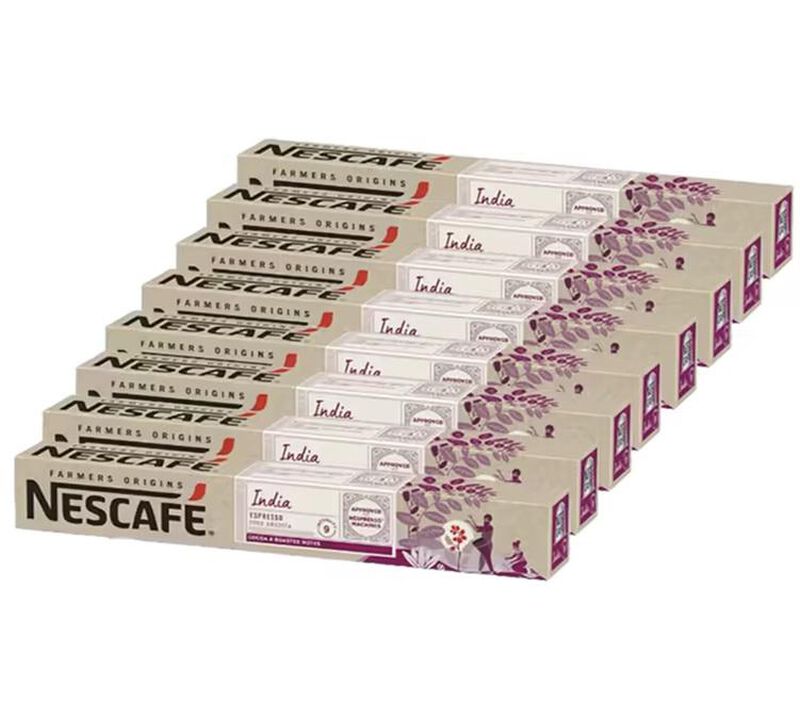 80 capsules compatibles Nespresso* Original Origine India - NESCAFE FARMERS* image number 0