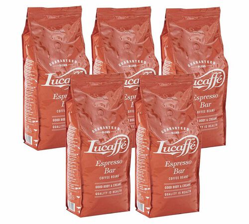 5 Kg Caf&eacute; en grain Espresso Bar - Lucaff&egrave;