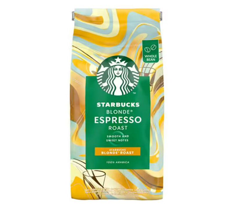 Starbucks Coffee Beans Blonde Espresso Roast - 4 x 450g image number 1